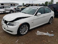 Salvage cars for sale at Elgin, IL auction: 2011 BMW 328 XI Sulev