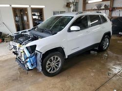 Vehiculos salvage en venta de Copart Pekin, IL: 2021 Jeep Cherokee Latitude LUX