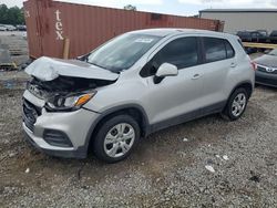 Chevrolet salvage cars for sale: 2018 Chevrolet Trax LS