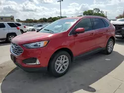 Salvage cars for sale at Wilmer, TX auction: 2021 Ford Edge SEL