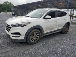 Salvage cars for sale at Cartersville, GA auction: 2017 Hyundai Tucson Limited