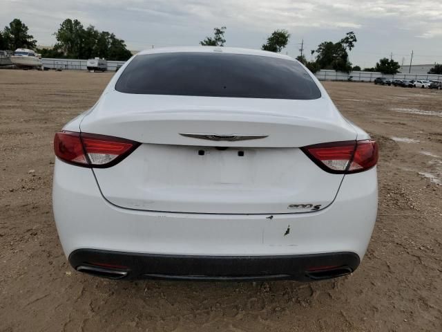 2015 Chrysler 200 S