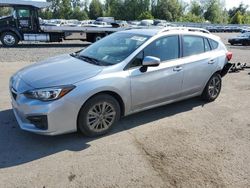 Salvage cars for sale at Portland, OR auction: 2017 Subaru Impreza Premium