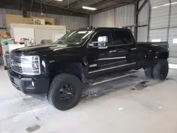 Chevrolet salvage cars for sale: 2015 Chevrolet Silverado K3500 High Country