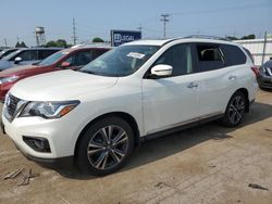 Salvage cars for sale at Chicago Heights, IL auction: 2019 Nissan Pathfinder S