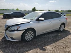 Salvage cars for sale from Copart Houston, TX: 2016 Nissan Sentra S