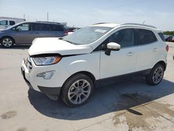 Ford Vehiculos salvage en venta: 2020 Ford Ecosport Titanium