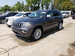 Salvage cars for sale at Bridgeton, MO auction: 2017 Jeep Grand Cherokee Limited