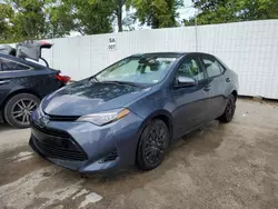 Toyota salvage cars for sale: 2017 Toyota Corolla L