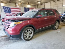 Salvage cars for sale at Columbia, MO auction: 2014 Ford Explorer Limited