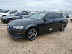 Salvage cars for sale at Houston, TX auction: 2019 Audi A4 Premium