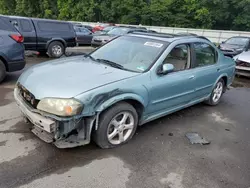 Nissan Vehiculos salvage en venta: 2002 Nissan Maxima GLE