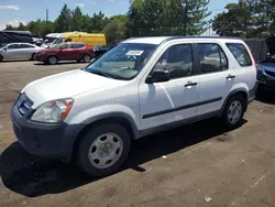 Honda cr-v lx salvage cars for sale: 2006 Honda CR-V LX