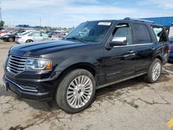 Lincoln salvage cars for sale: 2016 Lincoln Navigator Reserve