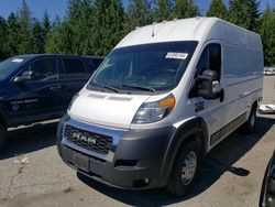 Salvage cars for sale from Copart Arlington, WA: 2019 Dodge RAM Promaster 2500 2500 High