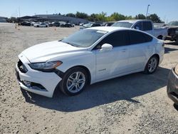 Ford salvage cars for sale: 2018 Ford Fusion SE Hybrid