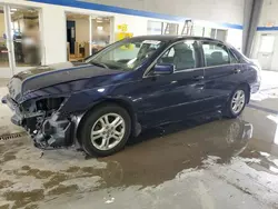 Salvage cars for sale at Sandston, VA auction: 2007 Honda Accord EX