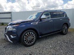 Salvage Cars with No Bids Yet For Sale at auction: 2023 Nissan Armada Platinum