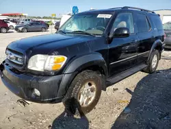 Salvage cars for sale at Cahokia Heights, IL auction: 2002 Toyota Sequoia Limited