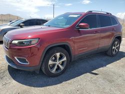 Salvage cars for sale at North Las Vegas, NV auction: 2019 Jeep Cherokee Limited