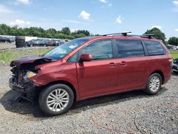 Toyota Sienna xle salvage cars for sale: 2011 Toyota Sienna XLE