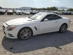 Mercedes-Benz sl-Class salvage cars for sale: 2015 Mercedes-Benz SL 550