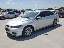 2017 Chevrolet Malibu LT en venta en Grand Prairie, TX