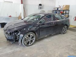 Salvage cars for sale at Lufkin, TX auction: 2020 Ford Fusion Titanium