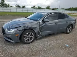 Salvage cars for sale from Copart Houston, TX: 2021 Hyundai Sonata SEL