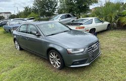 Salvage cars for sale from Copart Orlando, FL: 2013 Audi A4 Premium Plus