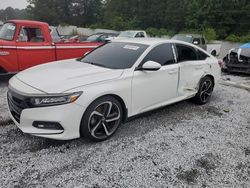 Salvage cars for sale from Copart Fairburn, GA: 2020 Honda Accord Sport