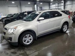 Chevrolet Equinox lt salvage cars for sale: 2015 Chevrolet Equinox LT