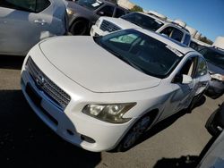 Salvage cars for sale at Martinez, CA auction: 2011 Nissan Maxima S