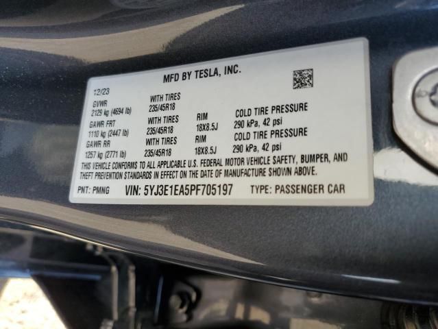 2023 Tesla Model 3