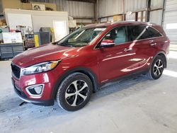 Salvage cars for sale at Sikeston, MO auction: 2018 KIA Sorento EX