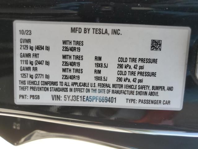 2023 Tesla Model 3