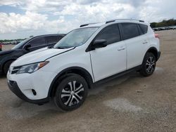 Salvage cars for sale at San Antonio, TX auction: 2015 Toyota Rav4 LE