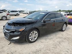 Chevrolet salvage cars for sale: 2020 Chevrolet Malibu LT