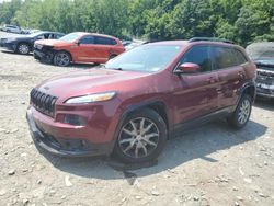 Jeep salvage cars for sale: 2018 Jeep Cherokee Latitude