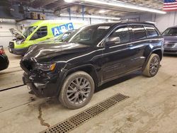 Salvage cars for sale at Dyer, IN auction: 2021 Jeep Grand Cherokee Limited