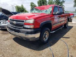 Chevrolet salvage cars for sale: 2005 Chevrolet Silverado C2500 Heavy Duty