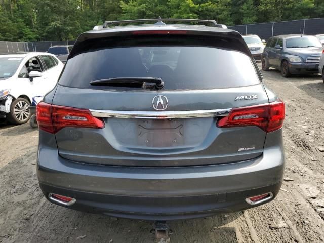 2016 Acura MDX Technology