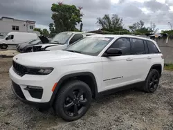 Jeep salvage cars for sale: 2024 Jeep Grand Cherokee Limited