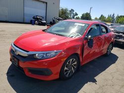 Salvage cars for sale at Woodburn, OR auction: 2016 Honda Civic EX