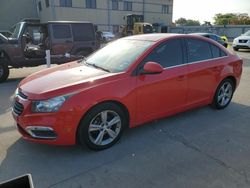 Salvage cars for sale at Wilmer, TX auction: 2015 Chevrolet Cruze LT