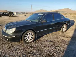 Salvage cars for sale at North Las Vegas, NV auction: 2002 Hyundai Sonata GLS