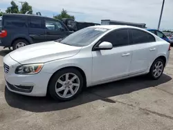 Salvage cars for sale at Moraine, OH auction: 2014 Volvo S60 T5