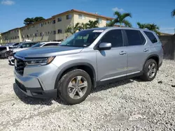 Salvage cars for sale at Opa Locka, FL auction: 2024 Honda Pilot EXL