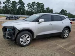 Salvage cars for sale at Longview, TX auction: 2021 Chevrolet Blazer 1LT