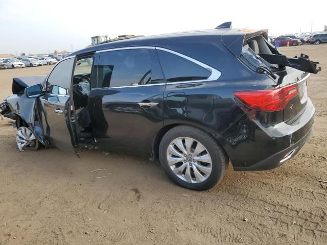 2016 Acura MDX Technology